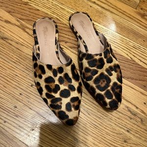 Madewell- Remi Mule in Leopard